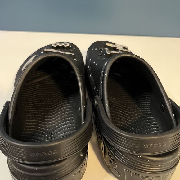 Crocs Star Wars Off Court Clog Black M5/W7 with Jibbitz Unworn